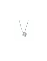 Necklace Damiani Woman Belle Epoque in White Gold Diamante 0.09 Ct 20019095 - 20019095
